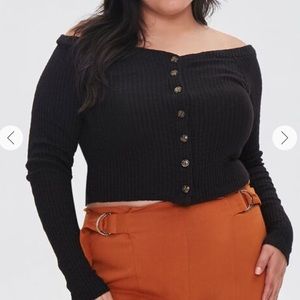 Forever 21 Off Shoulder Sweater